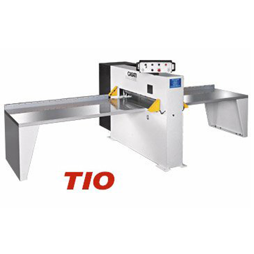 TIO1300/1450: hydraulic cross-cutting veneer pack guillotines