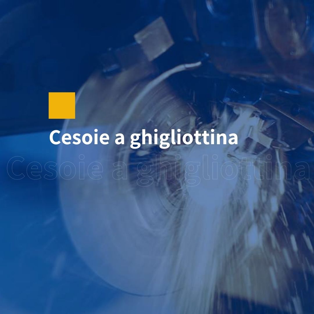cesoie a ghigliottina