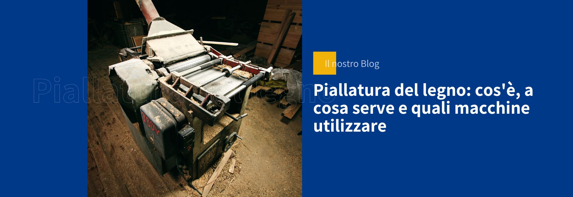 piallatura legno