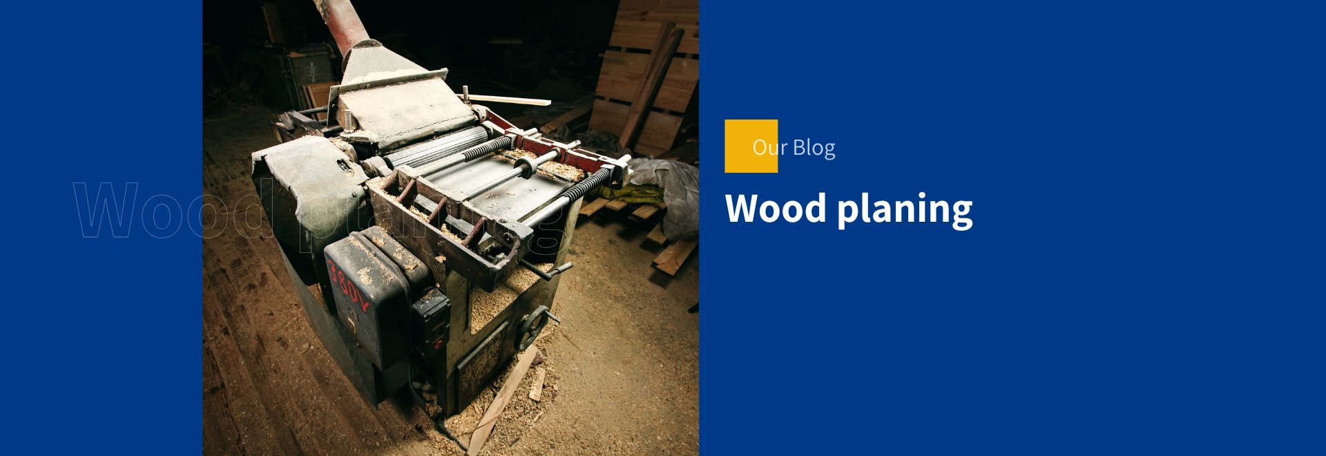 wood planing