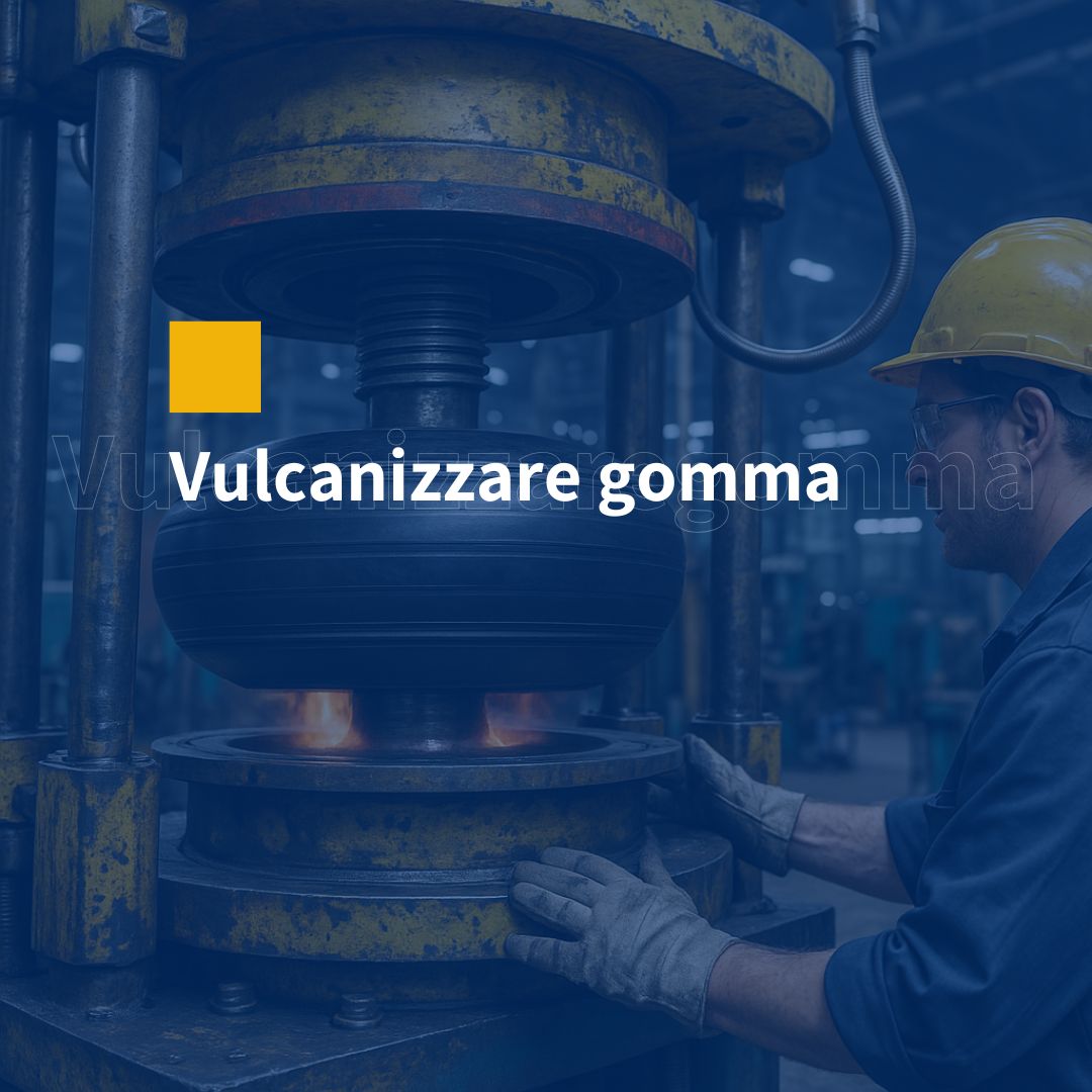 vulcanizzare gomma