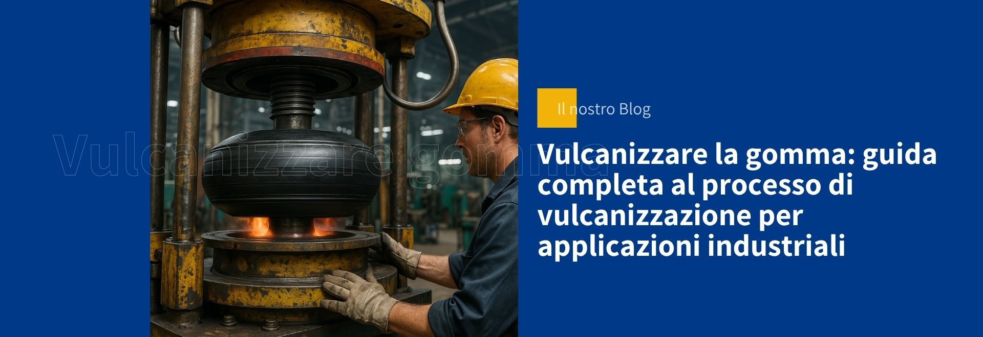 vulcanizzare gomma