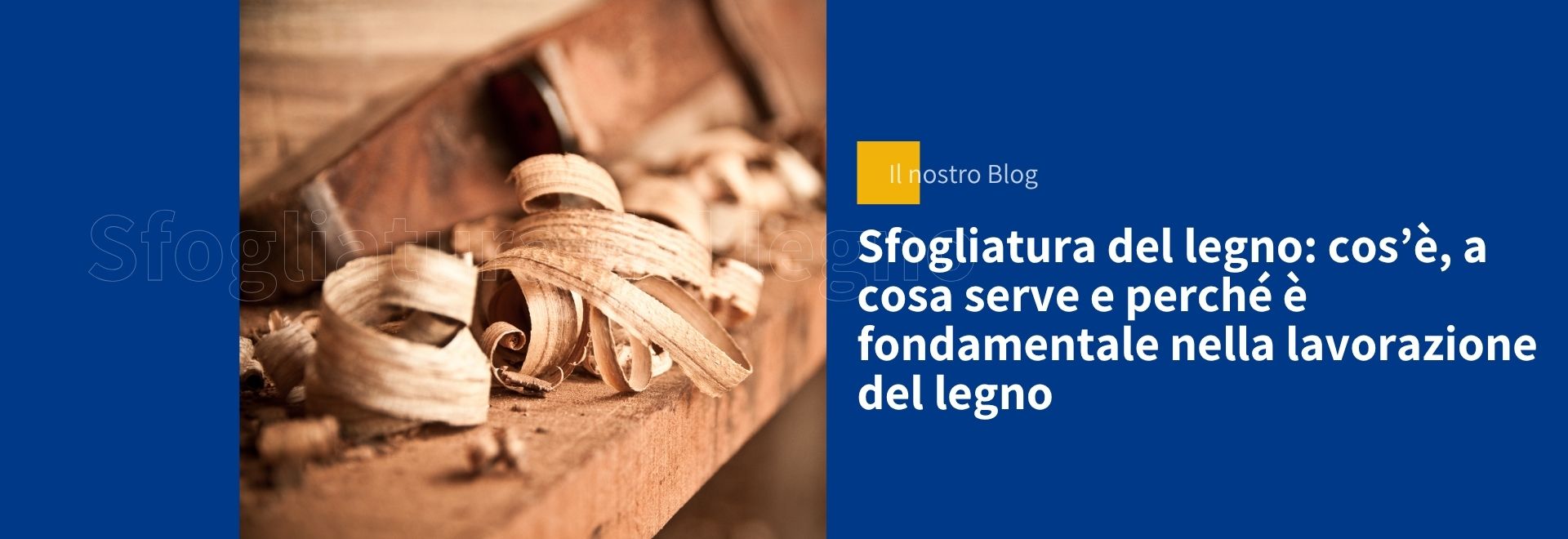 sfogliatura del legno
