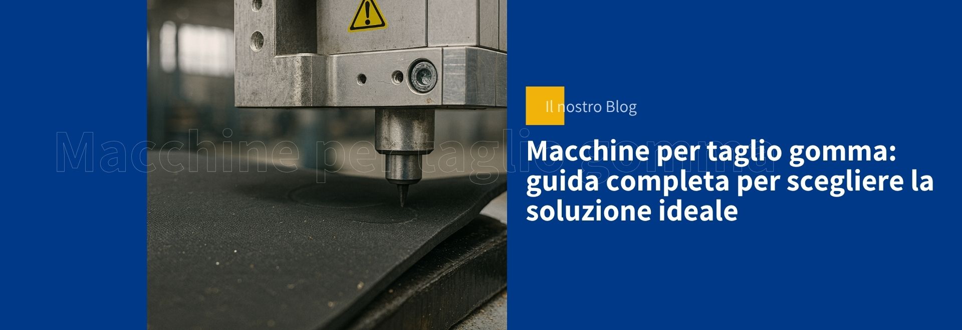 macchine per taglio gomma