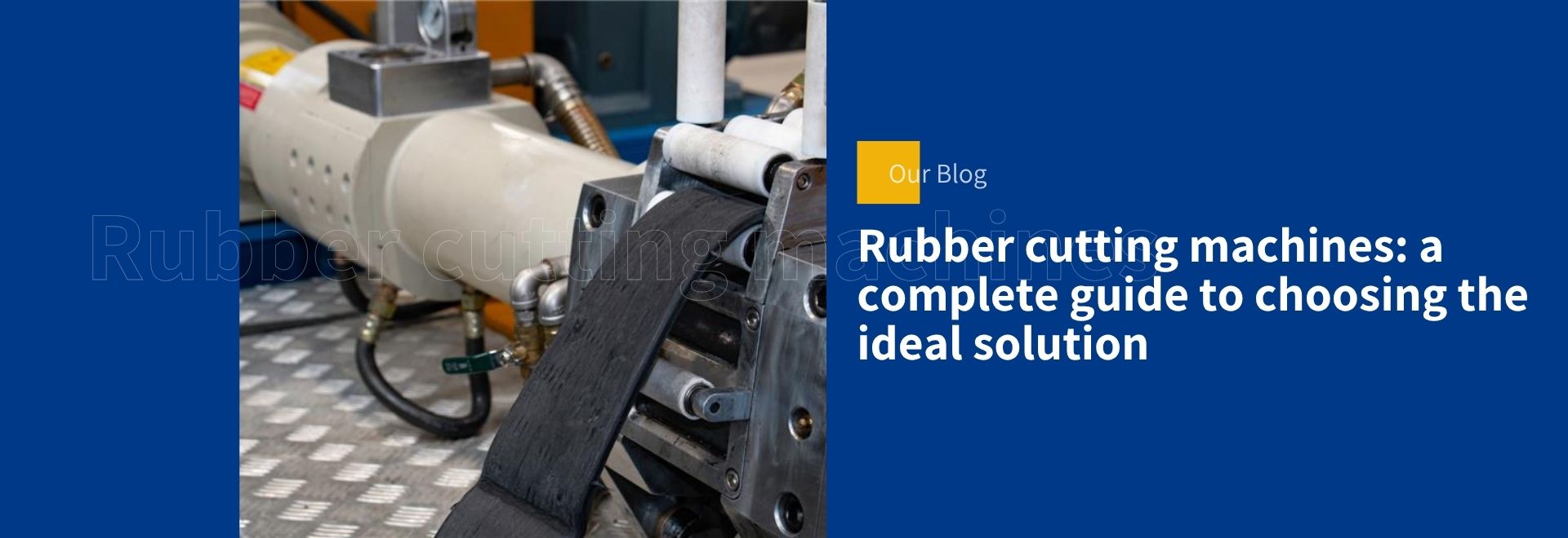 rubber cutting machines